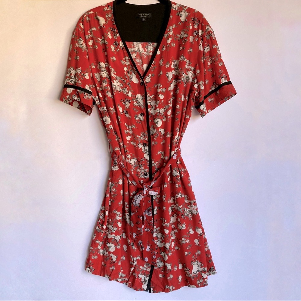 rag & bone floral Zac dress, sz S